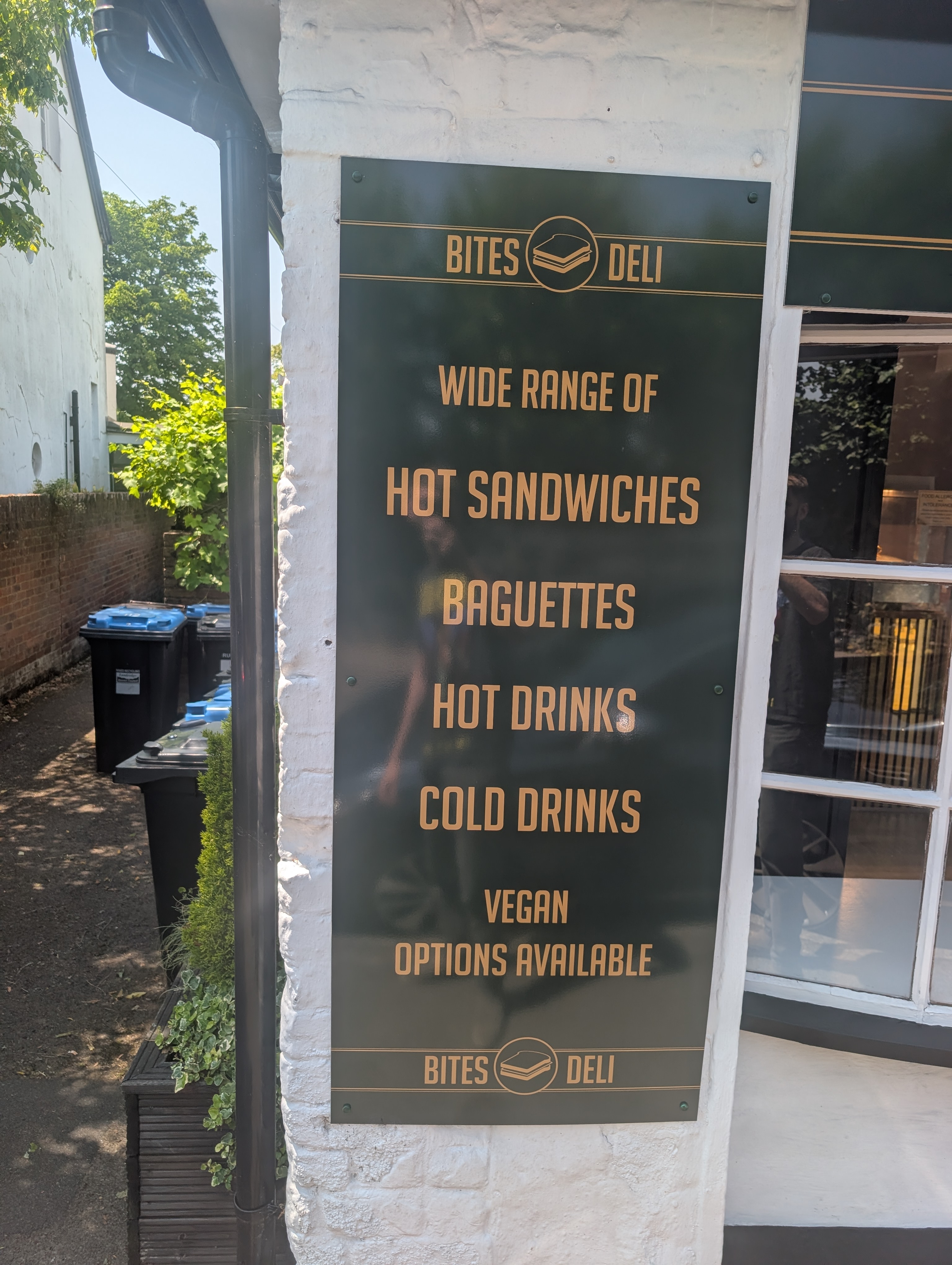 Bites Deli signage
