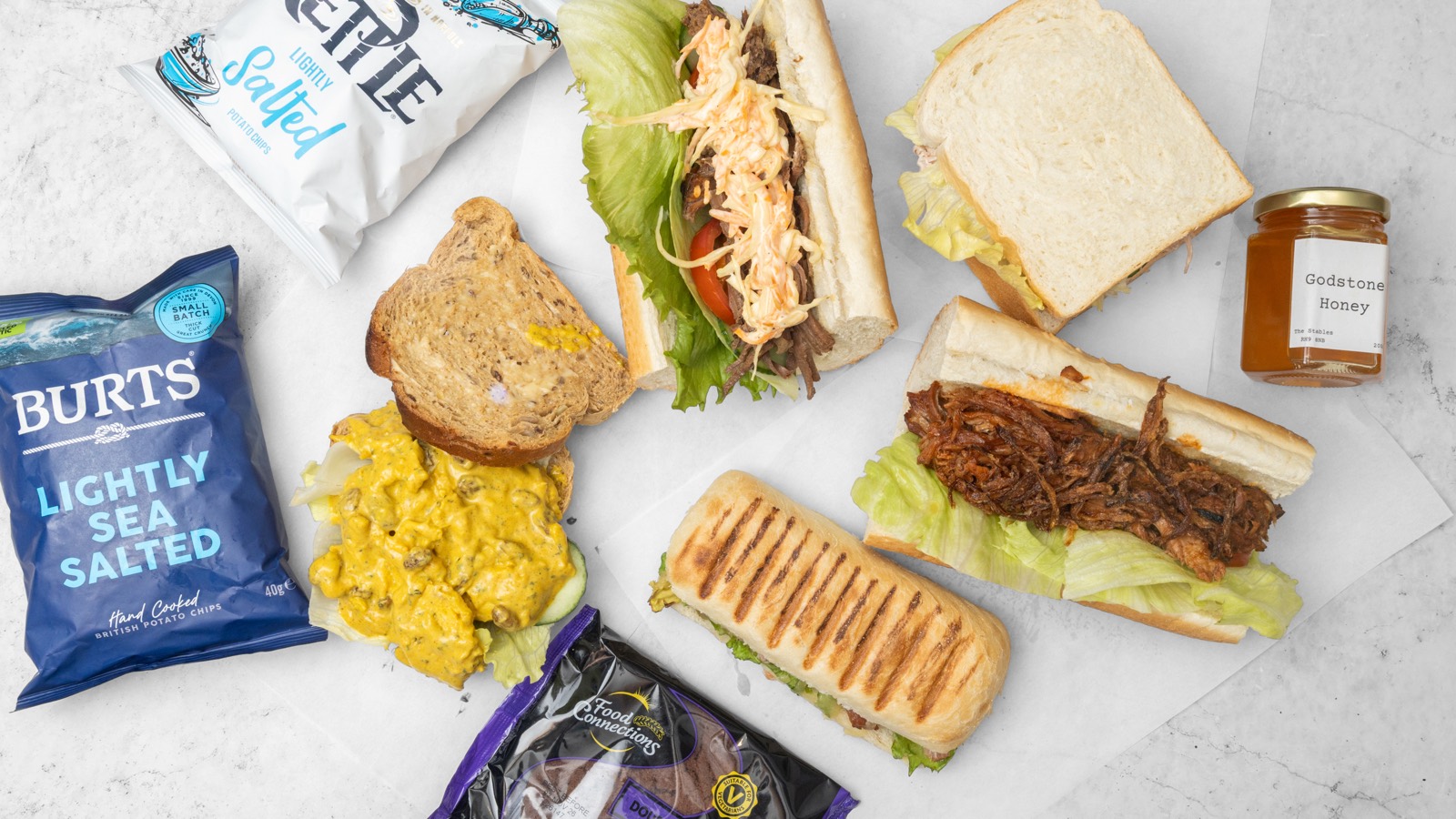 Bites Deli sandwich platter for catering